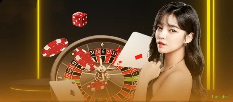 Imagem promocional do aplicativo mobile da luckybet