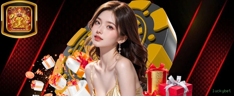 Imagem promocional do login da luckybet